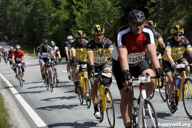 Bild från Vätternrundan 2015