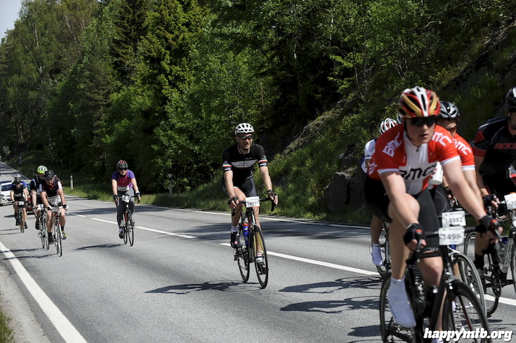 Bild från Vätternrundan 2015