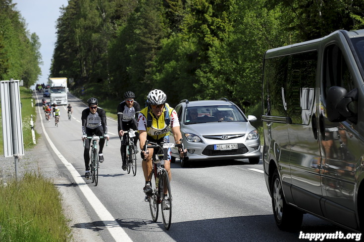 Bild från Vätternrundan 2015