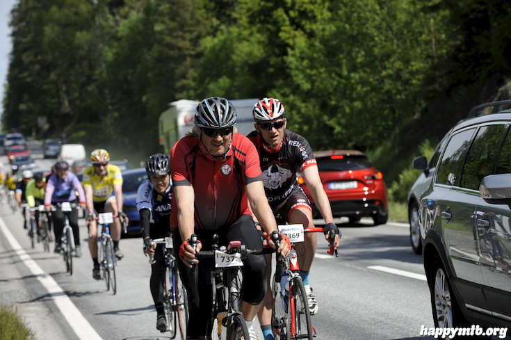 Bild från Vätternrundan 2015
