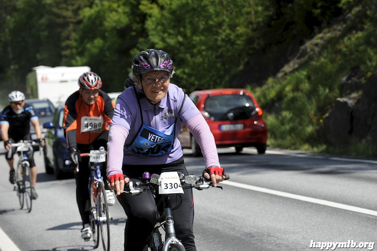 Bild från Vätternrundan 2015