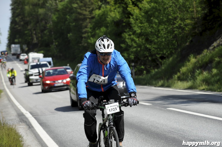 Bild från Vätternrundan 2015
