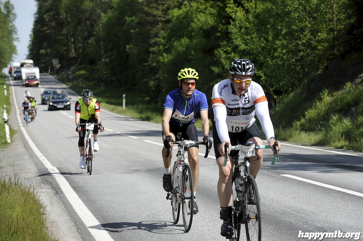 Bild från Vätternrundan 2015