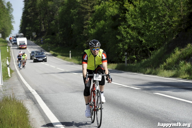 Bild från Vätternrundan 2015
