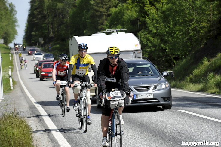 Bild från Vätternrundan 2015