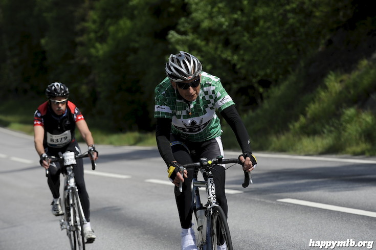 Bild från Vätternrundan 2015