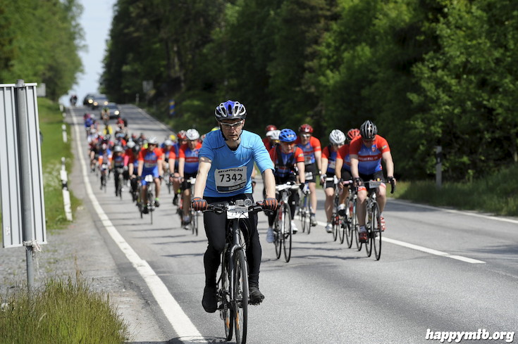 Bild från Vätternrundan 2015