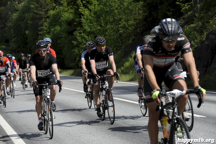 Bild från Vätternrundan 2015