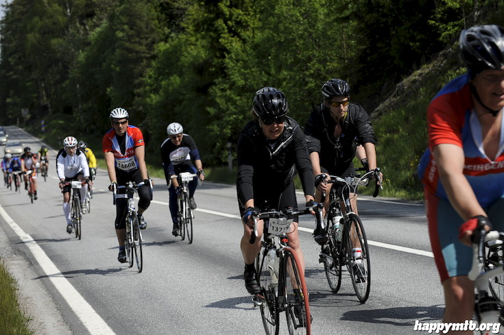 Bild från Vätternrundan 2015