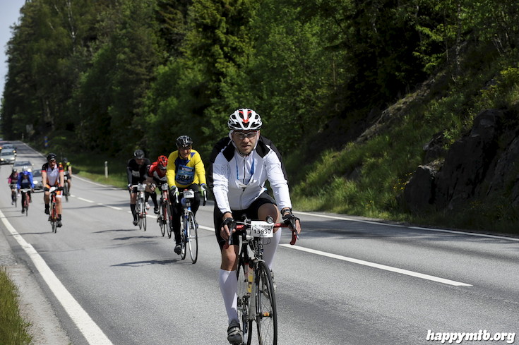 Bild från Vätternrundan 2015