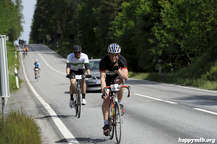 Bild från Vätternrundan 2015