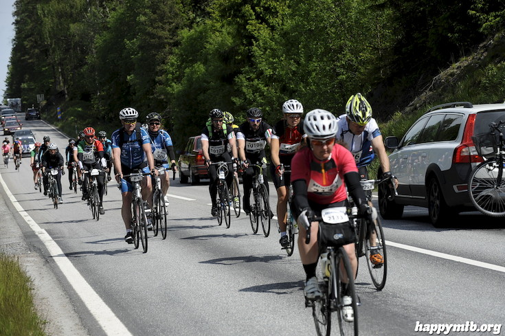 Bild från Vätternrundan 2015