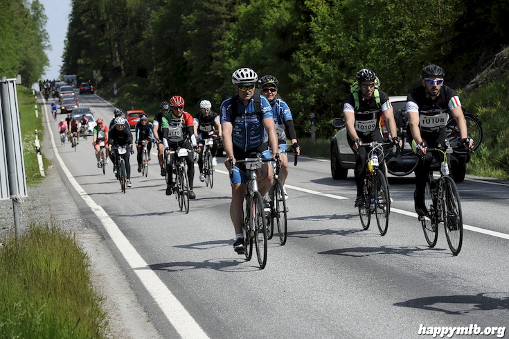 Bild från Vätternrundan 2015