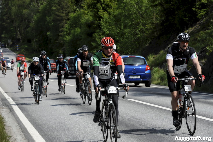 Bild från Vätternrundan 2015