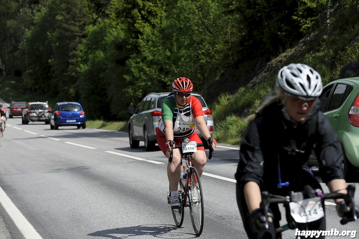 Bild från Vätternrundan 2015
