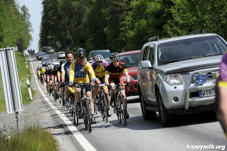 Bild från Vätternrundan 2015