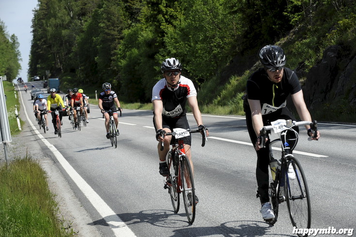 Bild från Vätternrundan 2015