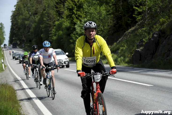 Bild från Vätternrundan 2015