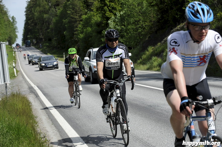 Bild från Vätternrundan 2015