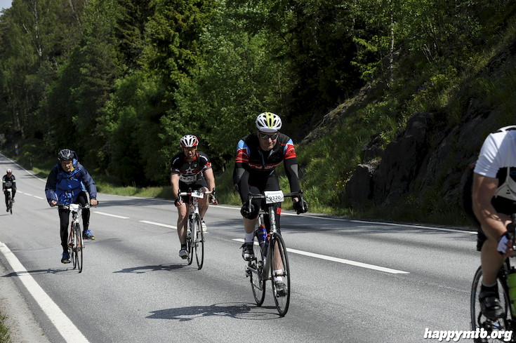 Bild från Vätternrundan 2015