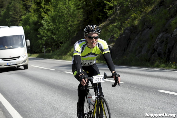 Bild från Vätternrundan 2015