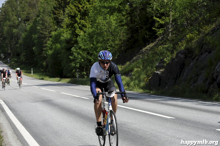 Bild från Vätternrundan 2015