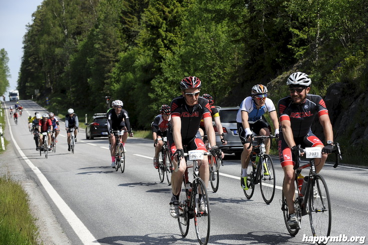 Bild från Vätternrundan 2015