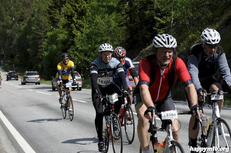 Bild från Vätternrundan 2015