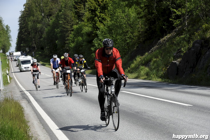 Bild från Vätternrundan 2015