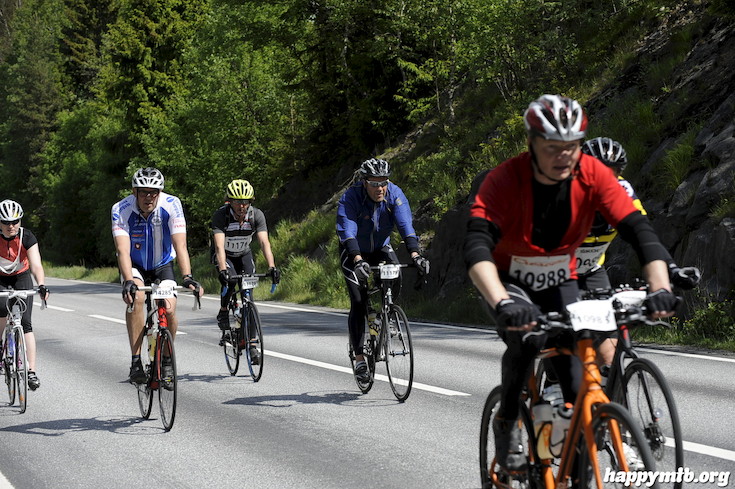 Bild från Vätternrundan 2015