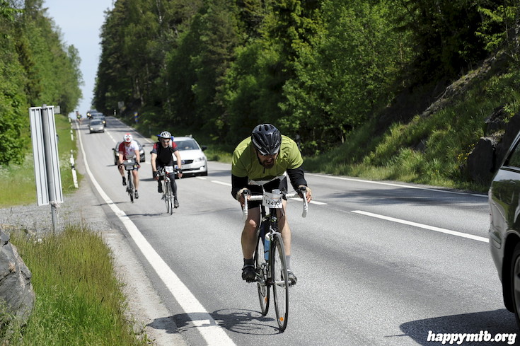 Bild från Vätternrundan 2015