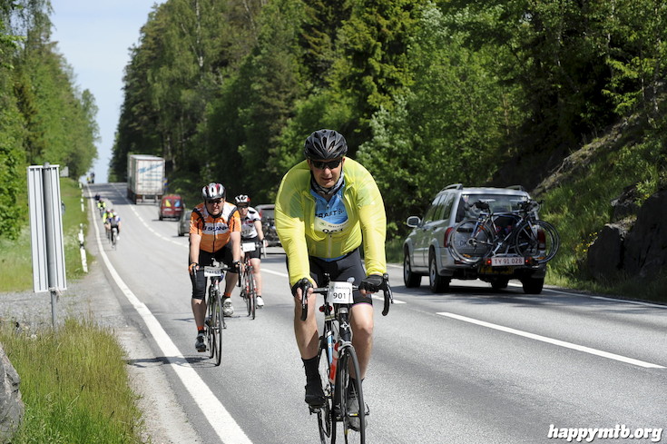 Bild från Vätternrundan 2015