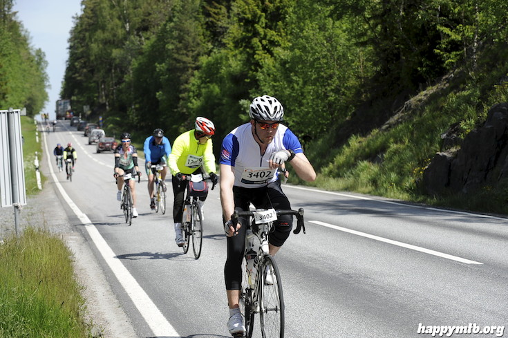 Bild från Vätternrundan 2015