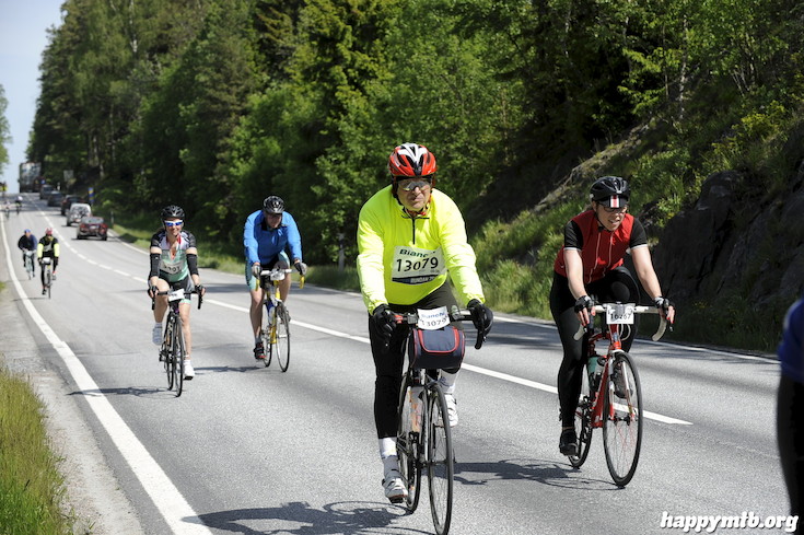 Bild från Vätternrundan 2015