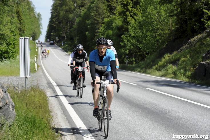 Bild från Vätternrundan 2015