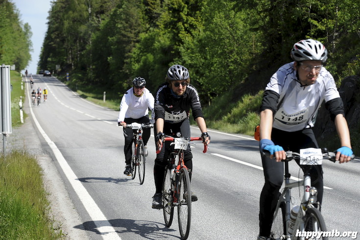 Bild från Vätternrundan 2015