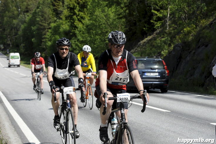 Bild från Vätternrundan 2015