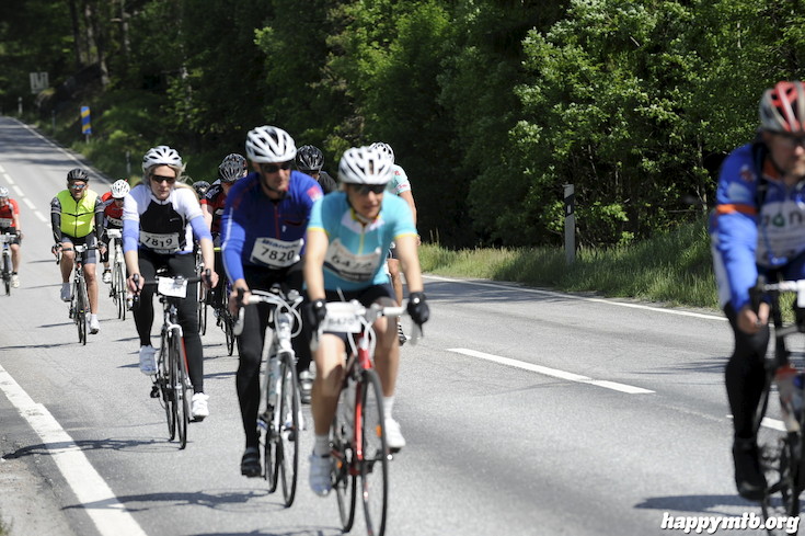 Bild från Vätternrundan 2015