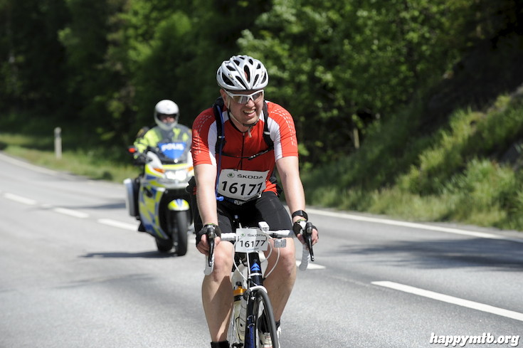 Bild från Vätternrundan 2015