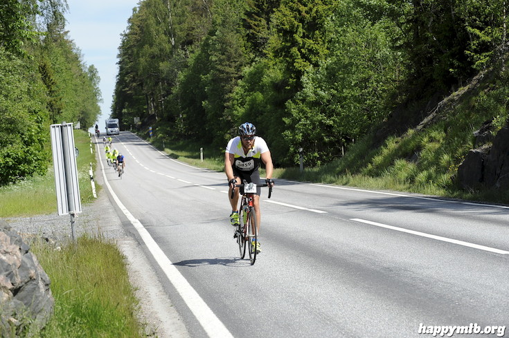 Bild från Vätternrundan 2015