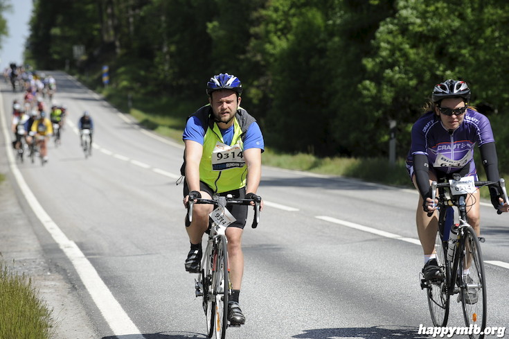 Bild från Vätternrundan 2015