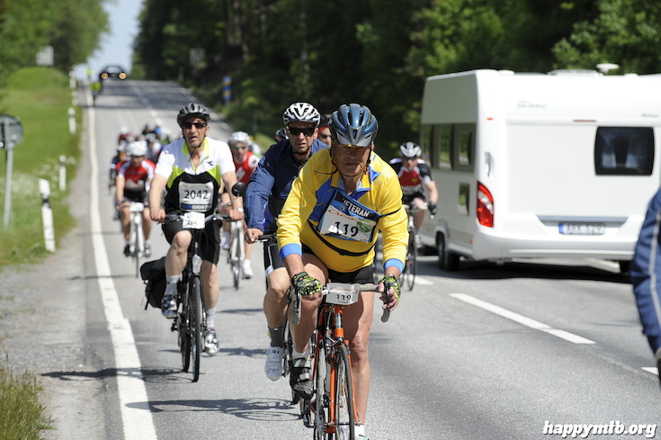 Bild från Vätternrundan 2015