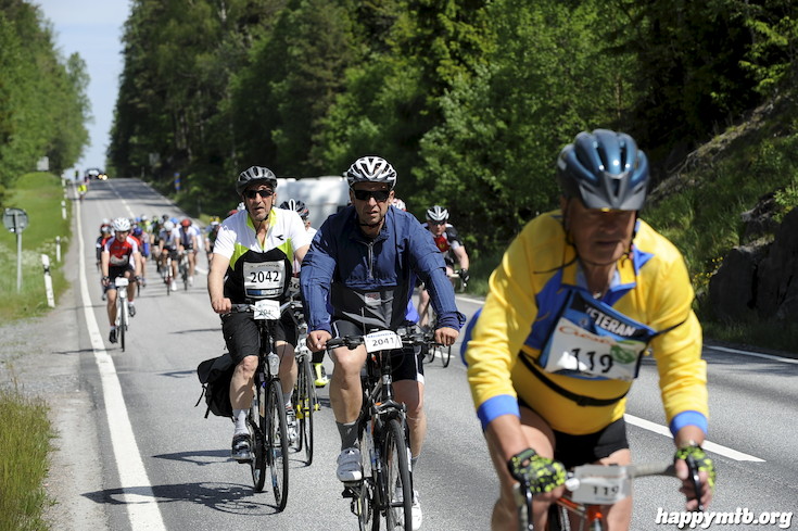 Bild från Vätternrundan 2015