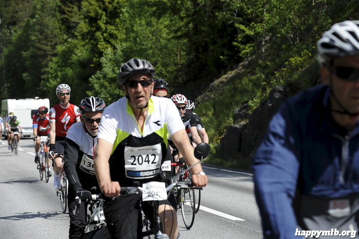 Bild från Vätternrundan 2015