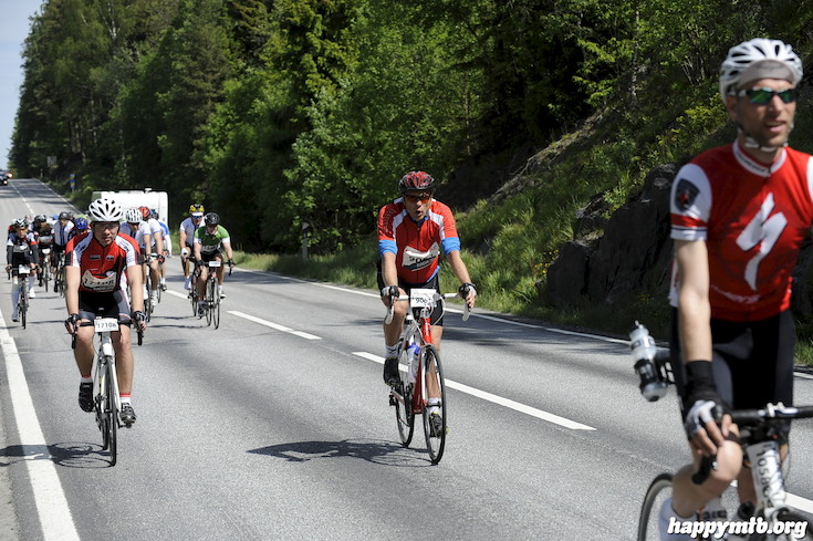Bild från Vätternrundan 2015