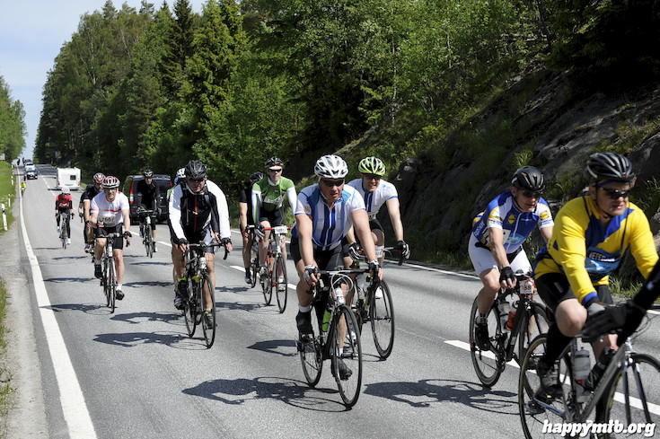 Bild från Vätternrundan 2015