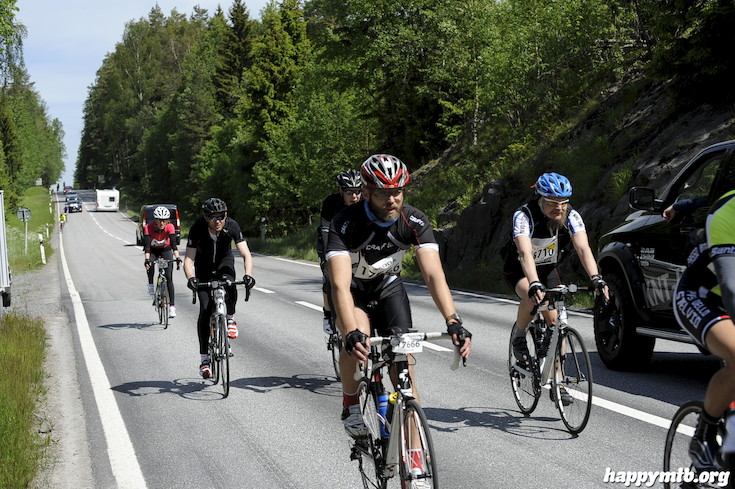 Bild från Vätternrundan 2015