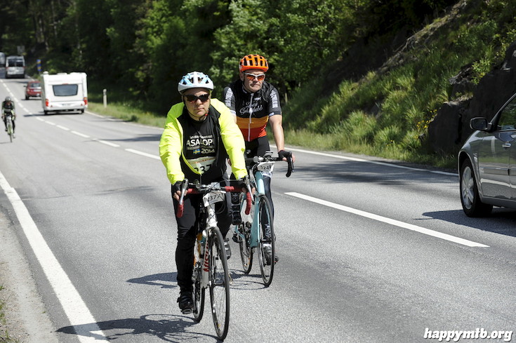 Bild från Vätternrundan 2015