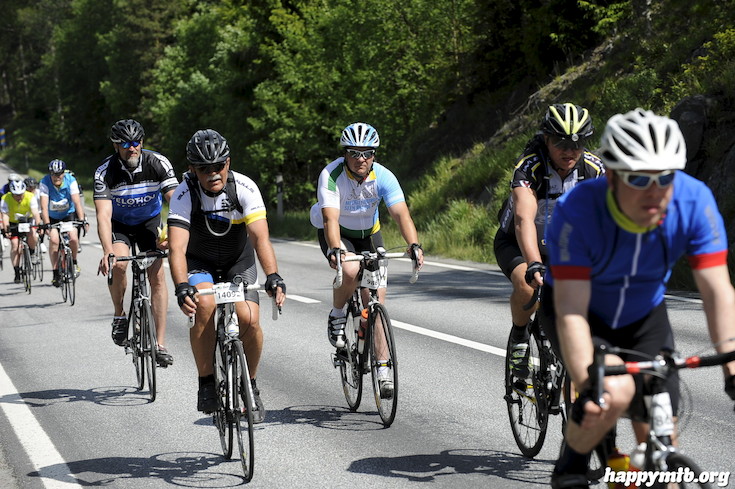 Bild från Vätternrundan 2015