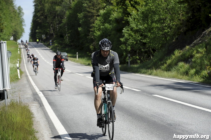 Bild från Vätternrundan 2015